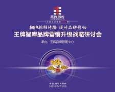 【第235期】擁抱視頻傳播 提升品牌影響——王牌智庫品牌營銷升級戰略研討會