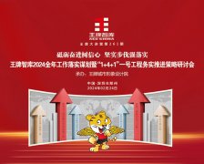 【第261期】砥礪奮進樹信心  堅實步伐強落實——王牌智庫2024全年工作落實謀劃暨“1+4+1”一號工程務實推進策略研討會”
